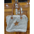 Star Embeded Canvas Bag